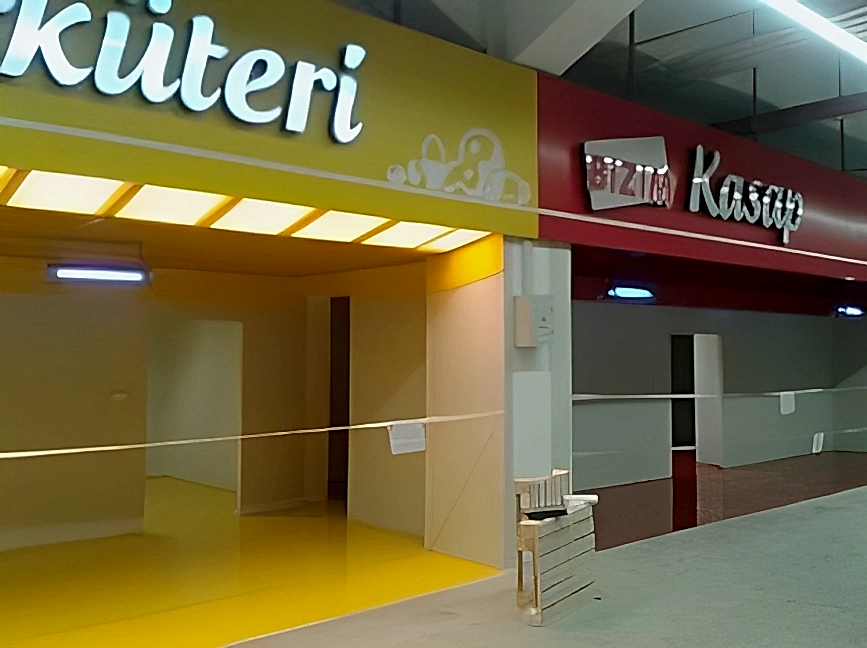 Market Zemininin Epoksi ile Kaplanması